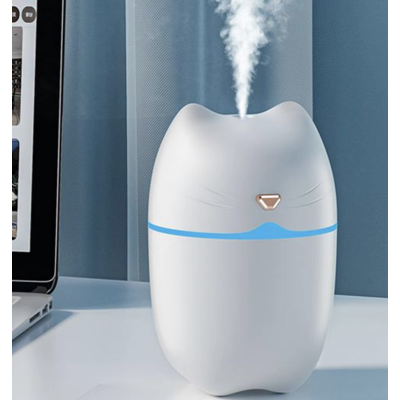 Mini umidificator 260 ml urechi de pisica cu design mic RD E383 2 moduri pulverizare