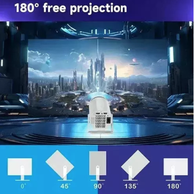 Mini Video Proiector LCD HD LED cu Difuzoare Incorporate PR80