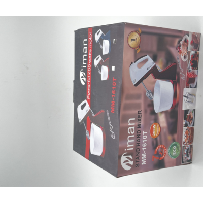 Mixer cu Bol Miman MM 1610T putere 260W 7 Viteze capacitate 2 litri