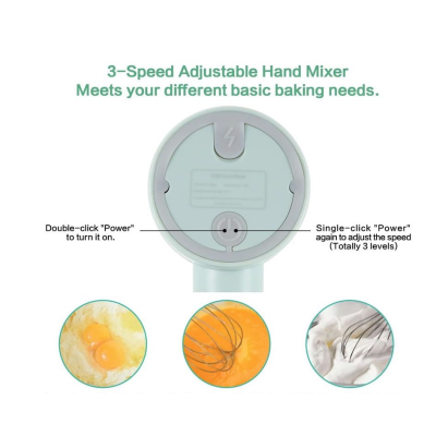 Mixer de mana electric portabil fara fir 3 in 1 AO-78163