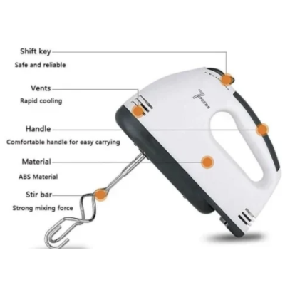 Mixer electric 200W cu 7 viteze bol 2L Andowl Q J09