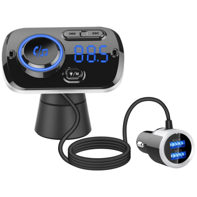 Modulator auto FM BC49BQ Bluetooth 5.0 Fast Charge 3.0 Handsfree Car Kit