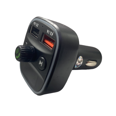 Modulator FM Q1 functie Bluetooth transmitator MP3 handsfree Negru