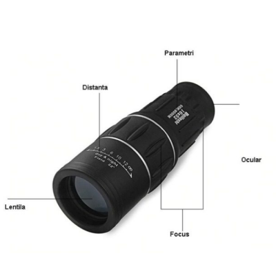 Monoclu Bushnell 16mm X 52 mm