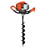 Motoburghiu benzina CRAFT TEC ROSU  4.5 kW 6 CP 58 CC rezervor 1.2 l motor 2T 