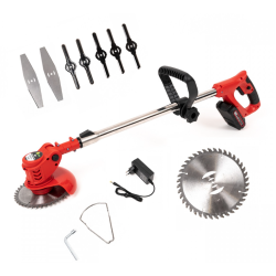 Motocoasa Electrica MX811 LIDER  cu 1 baterie 48V Rosu