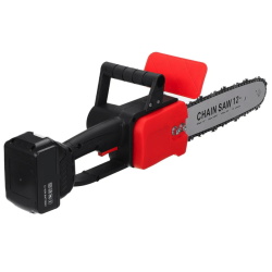 Motofierastrau, Drujba Electrica 1200W cu 1 Acumulator 48v, 4200 rpm si lama de 12"