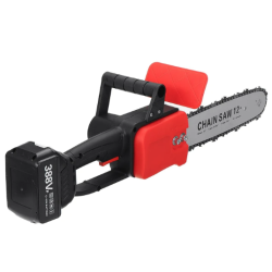 Motofierastrau Drujba Electrica 1200W cu Lamela 12 inch si 1 Acumulator 48v 4200 rpm