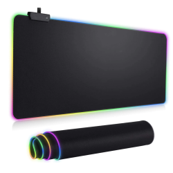 Mouse pad gaming cu iluminare LED RGB 30 x 80 cm Mouse pad gaming cu iluminare LED RGB 30 x 80 cm