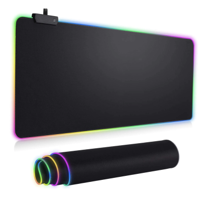 Mouse pad gaming cu iluminare LED RGB 30 x 80 cm