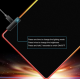 Mouse pad gaming cu iluminare LED RGB 30 x 80 cm