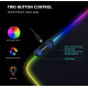Mouse pad gaming cu iluminare LED RGB 30 x 80 cm