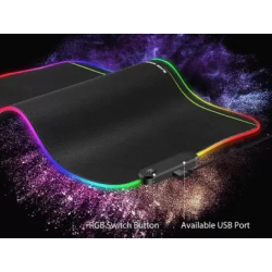 Mouse pad gaming FGD-02 cu iluminare LED RGB