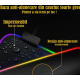 Mousepad Gaming Andowl Q R20 cu LED multicolor USB