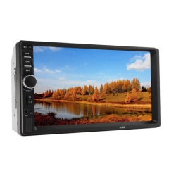 Mp5 player auto bluetooth 7018B 2 x DIN 45 x 4 W 7 inch USB ecran Touchscreen
