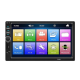 Mp5 player auto bluetooth 7018B 2 x DIN 45 x 4 W 7 inch USB ecran Touchscreen