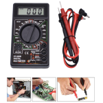 Multimetru digital DT830B negru