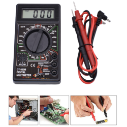 Multimetru digital DT830B negru
