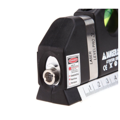 Nivela cu Laser Level Pro3 Multifunctionala cu Boloboc si Ruleta