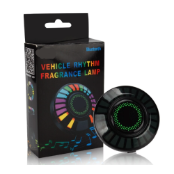 Odorizant auto D2 functie umidificator Led cu ritm muzical RGB Bluetooth