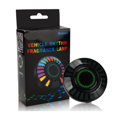 Odorizant auto D2 functie umidificator Led cu ritm muzical RGB Bluetooth