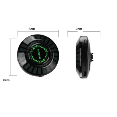 Odorizant auto D2 functie umidificator Led cu ritm muzical RGB Bluetooth