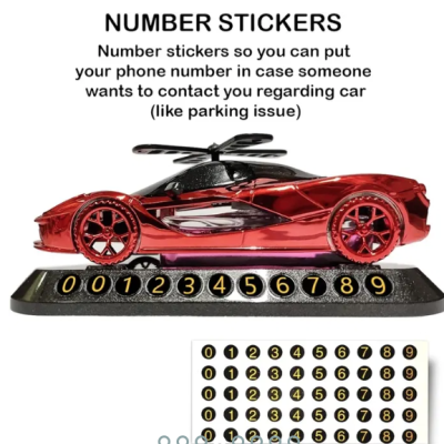 Odorizant Auto model MASINUTA Cu Incarcare Solara si Suport Numar de Telefon