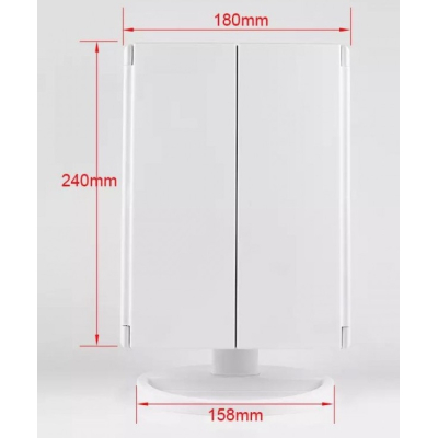 Oglinda AO 77901 reglabila cu LEDuri si Iluminare pentru Machiaj