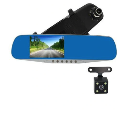 Oglinda Auto cu Camera Fata - Spate Display 4.3"