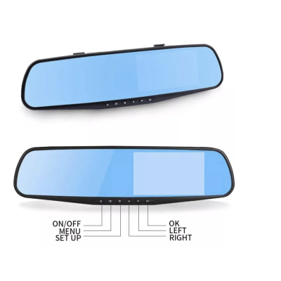 Oglinda auto cu inregistrare Full HD camera fata spate 4.3 inch si vedere nocturna