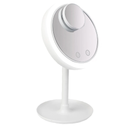 Oglinda Fan Miroir make-up cu LED ventilator si functie touch