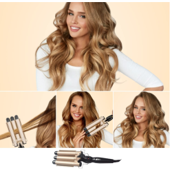 Ondulator de par 3 tuburi Temperatura reglabila Invelis ceramic Ondulator de par 3 tuburi Temperatura reglabila Invelis ceramic