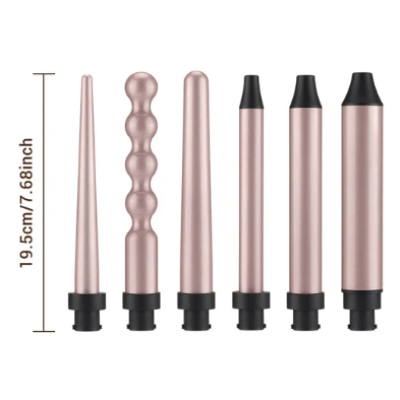 Ondulator de par 7 in 1 cu 2 Trepte temperatura Potrivit pentru parul uscat si ud