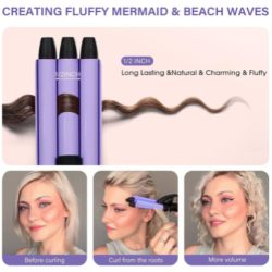 Ondulator pentru par in valuri GW 7751 cu 3 tuburi Ondulator pentru par in valuri GW 7751 cu 3 tuburi