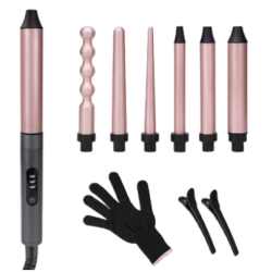 Ondulator profesional cu 6 capete incalzire rapida si manusa Ondulator profesional cu 6 capete incalzire rapida si manusa