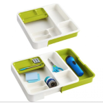 Organizator extensibil pentru sertar VERDE-ALB