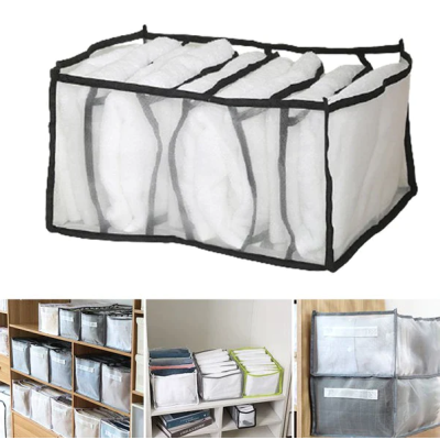 Organizator haine pliabil textil pentru sertare