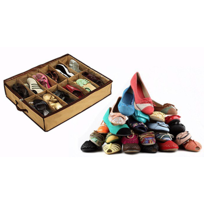 Organizator incaltaminte din panza 66 x 54 x 11 cm