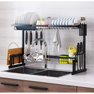 Organizator pentru uscat vasele reglabil 84 cm AM