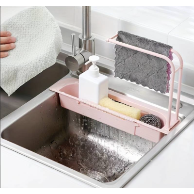 Organizator reglabil pentru chiuveta bucatarie