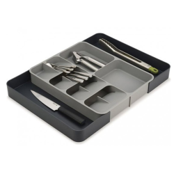 Organizator sertare bucatarie extensibil gri