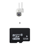Pachet promo: 2 Camere de Supraveghere Jortan JT 8161 Full Color Smart Camera + 2 Carduri de memorie 32 GB