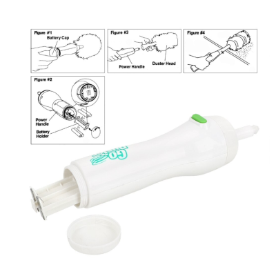 Pamatuf curatare praf electric rotativ cu 250 rpm Set GO DUSTER