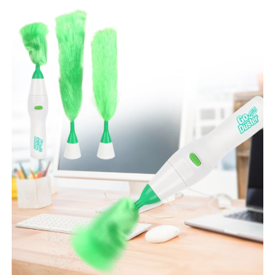 Pamatuf curatare praf electric rotativ cu 250 rpm Set GO DUSTER