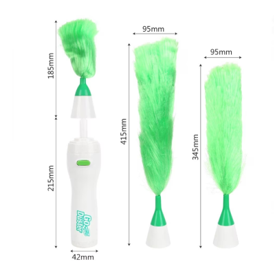 Pamatuf curatare praf electric rotativ cu 250 rpm Set GO DUSTER