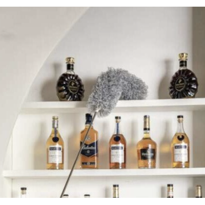 Pamatuf pentru praf cu coada telescopica pentru zone greu accesibile 3 piese