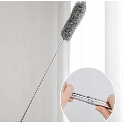 Pamatuf pentru praf cu coada telescopica pentru zone greu accesibile 3 piese