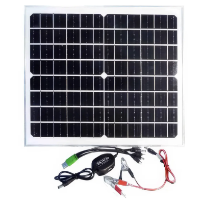 Panou solar cu 4 iesiri USB CcLamp CL 1826 de 25 W