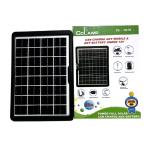 Panou solar portabil 36,5 cm x 25 cm CcLamp CL-1615