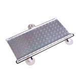 Parasolar auto cu ventuze retractabil GRI 58 cm x 125 cm